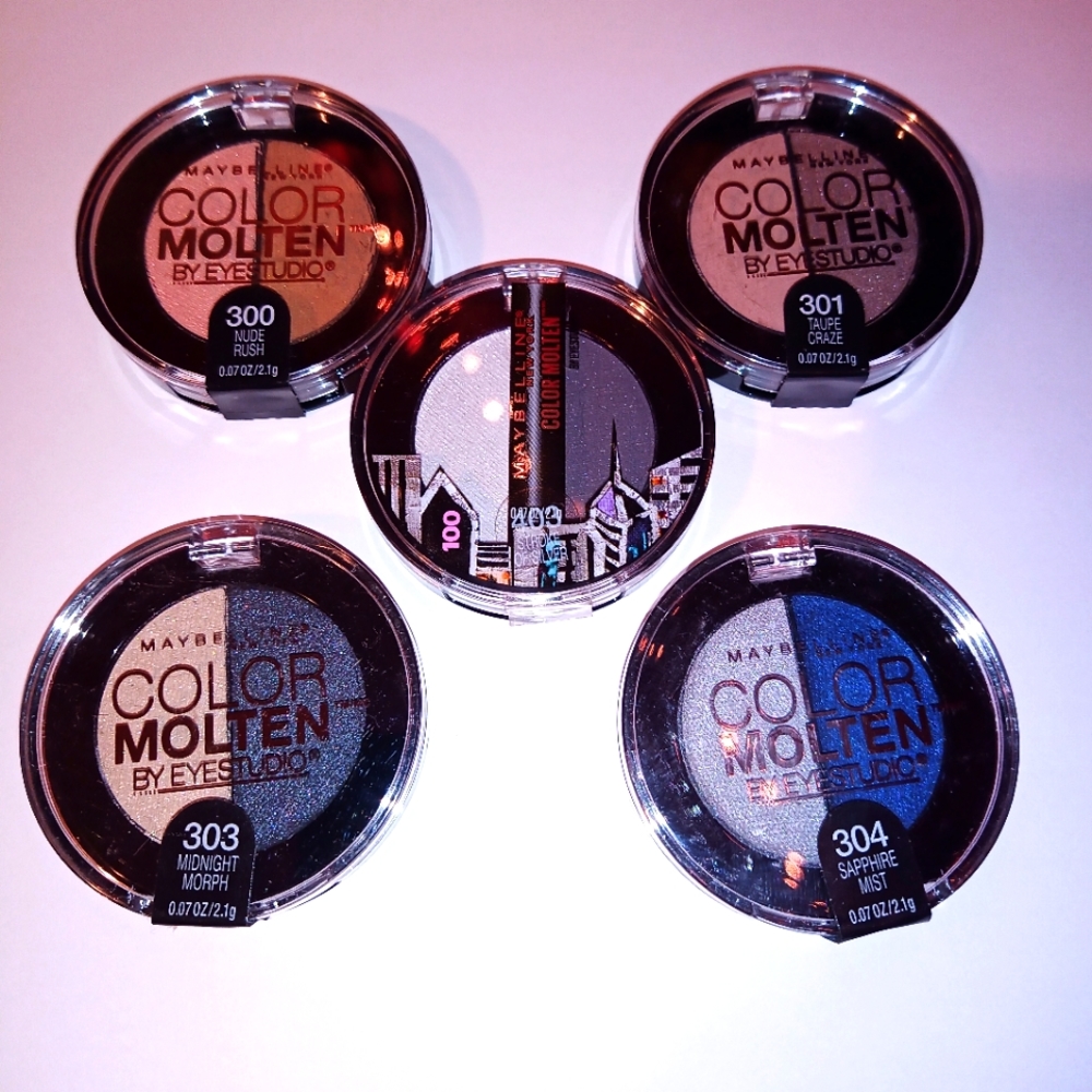 Maybelline Color Molten Eye Shadow 5 pack